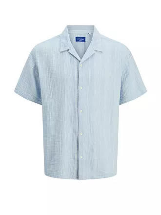 JACK & JONES | Chemise coupe regular JOREASTER PATRAS | hellblau